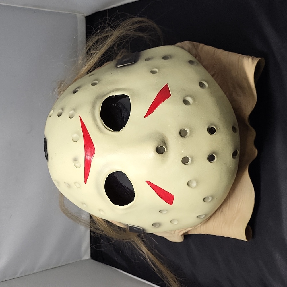 Jason Voorhees latex mask. Friday the 13th.